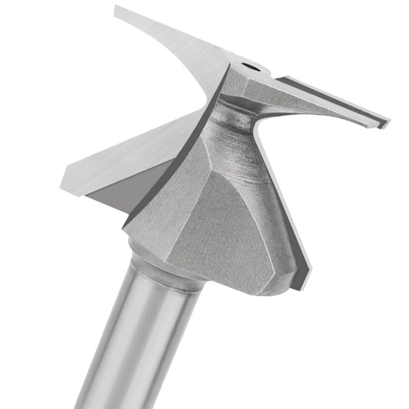 1/2" Shank R10 Arc Bending Router Bits, Woodworking Arc Bending Integrated Router Bits for Woodworking Milling Cutter Milling Cutter Sharp Sturdy