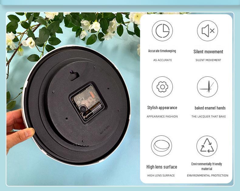 DIY Handmade Wall Clock Kit – Creative Collage for Children and Adults