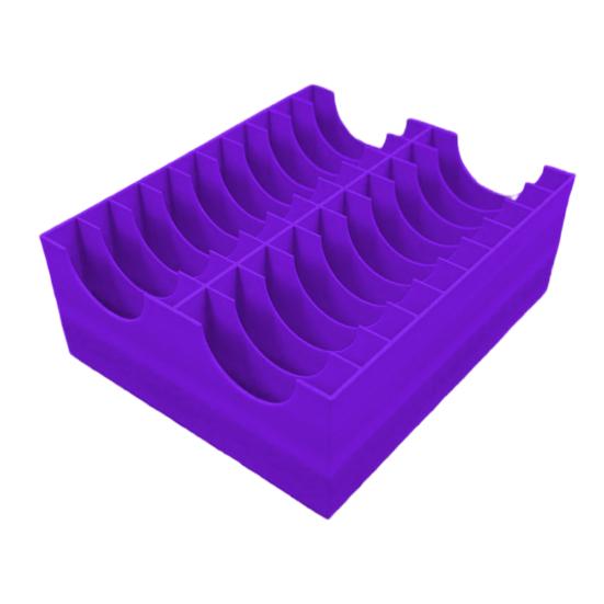 Bead Storage Container Diamond Art Storage Case with 20 Compartments Rhinestone Painting Organizer for Craft Enthusiasts