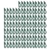 100Pcs White/Black/Green Christmas Lights Gutter Clips Reusable Plastic Gutter Clips 5*2.3cm Frostproof