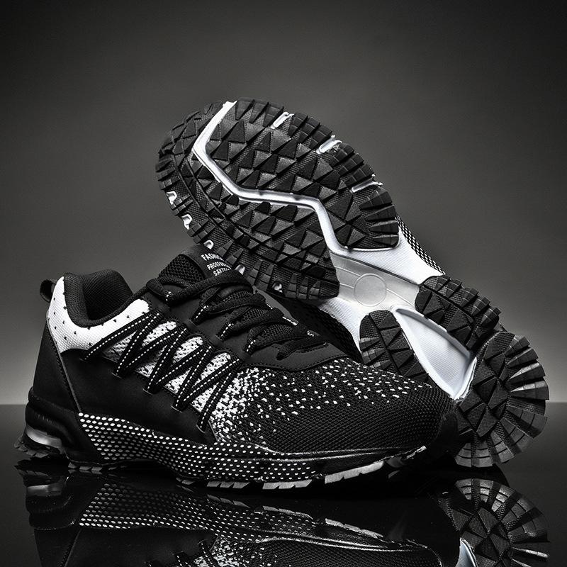 "Pánské jarní nízké běžecké boty ze síťoviny - Velká velikost, elegantní design, ideální pro jogging a maratony."