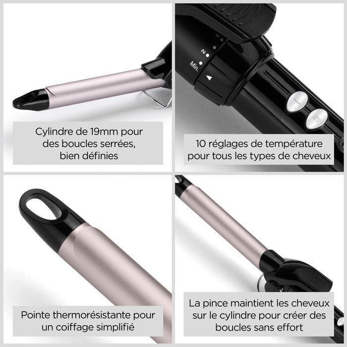 Ψαλίδι Μπούκλες - BaByliss - C319E Ψαλίδι Μπούκλες - 19 mm - Για Σφιχτές Μπούκλες
