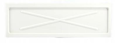 Dish Drainer Stand 75x25 Cm White