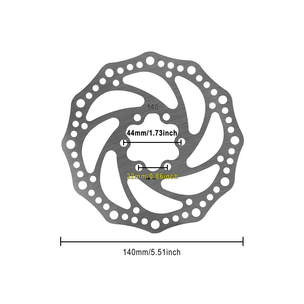 140MM/160MM Brake Pads for Electric Scooters and Bicycles