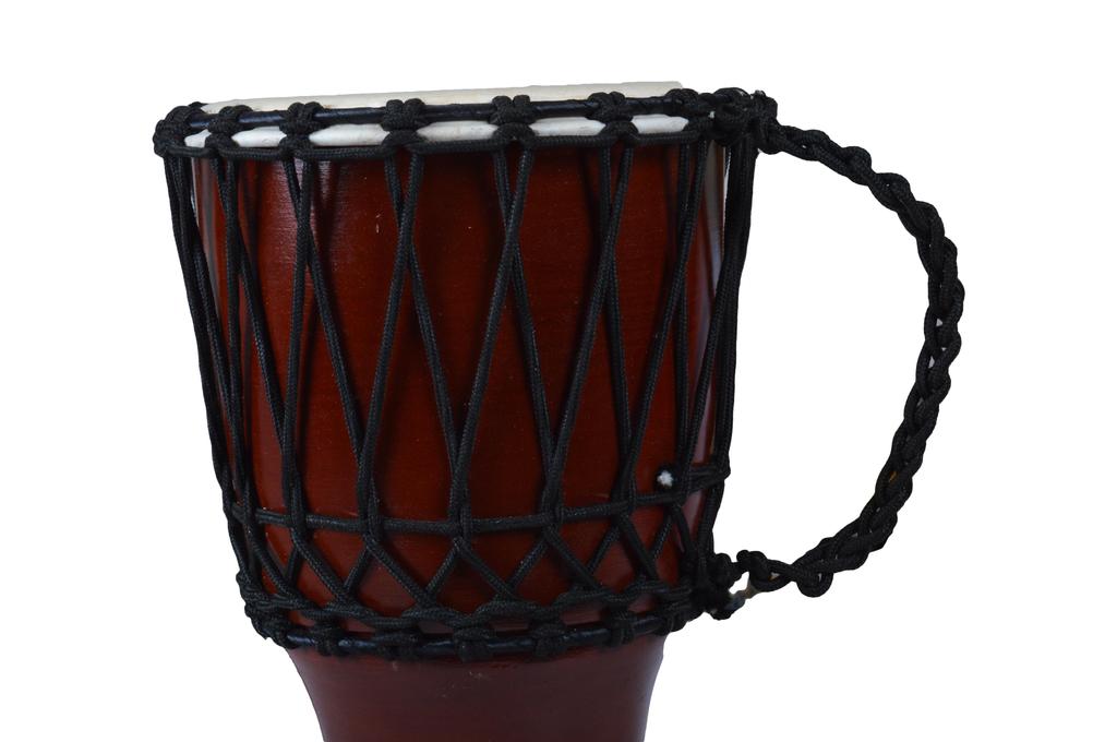 Handcrafted African Djembe Bongo Drum | Solid Wood Percussion Musical Instrument with Rich Sound