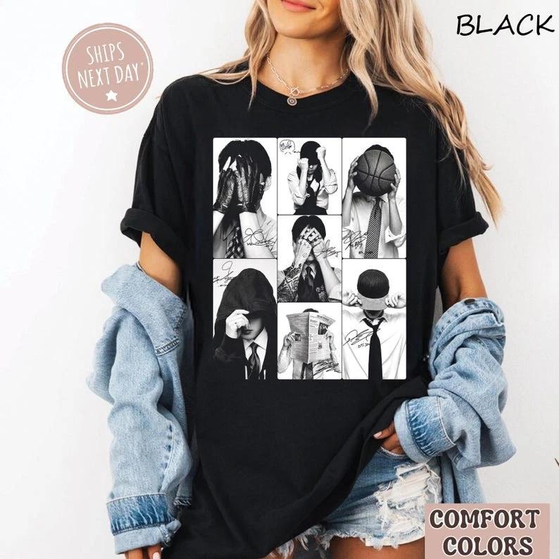 Футболка Comfort Colors Vintage Arirang World Tour, Концертная футболка Bangtan 2026, Мерч 2XL