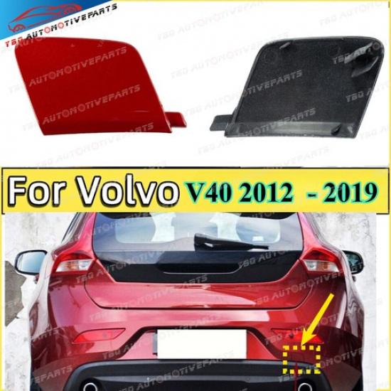 Крышка буксировочного крюка заднего бампера, цвет Flamenco Red, для Volvo V40 2012 2013 2014 -