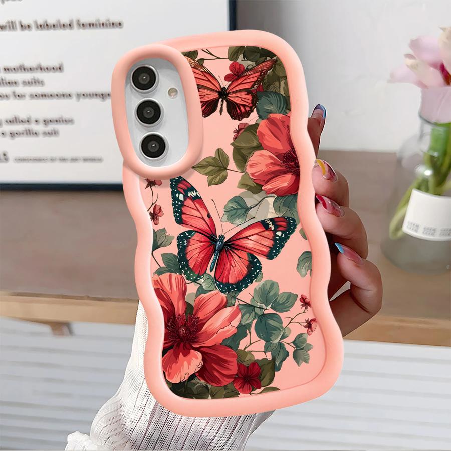 

Cute Butterfly Case for Samsung Galaxy A13 A15 A52 A11 A21s A12 A16 A14 Soft Phone Cover A03 A23 A05 A53 A06 A22 A33 A04 Galaxy A13 4G