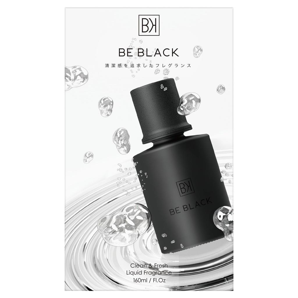 CARMATE Car Liquid Air Freshener Aqua Matte Black Scent Lasts for Approximately 60 Drink Holder Contains Deodorizing Bee Black L2062 [Marine Scent]