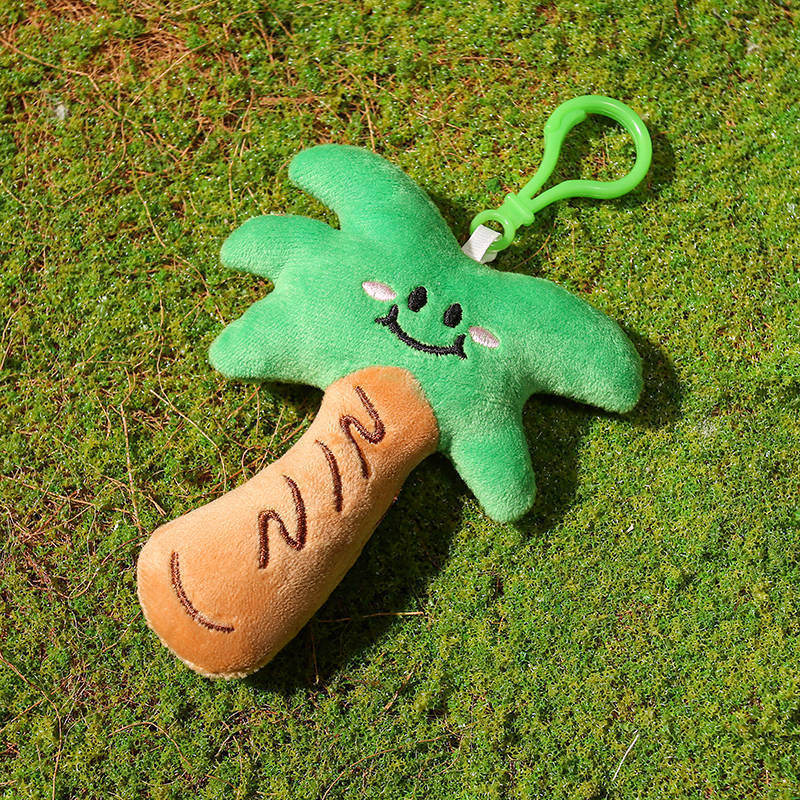 Mushroom Plush Keychain With Pp Cotton Filling For Foodie Gift And Collectors Accessory