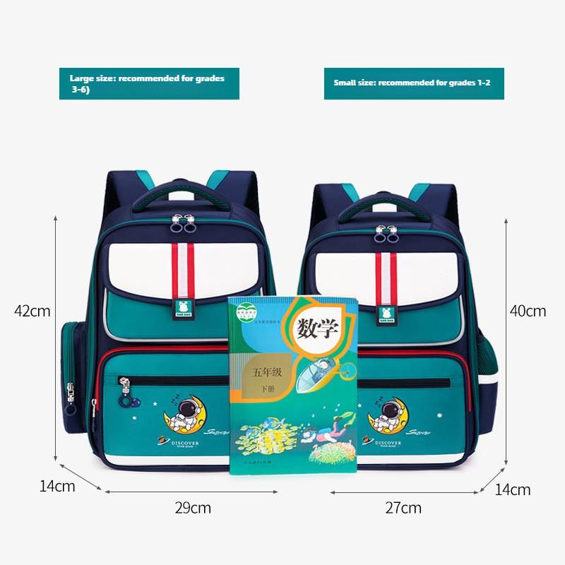 Primary School Children's Schoolbag Spine Protection To Reduce The Burden of Large-capacity British Style Children's Backpack