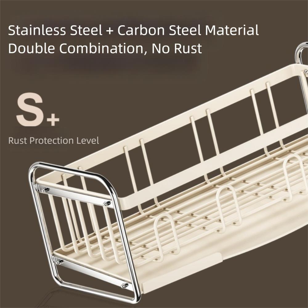 Convenient Storage Rack Multifunctional Cutting Board Organizer Cutlery Storage Basket  Household