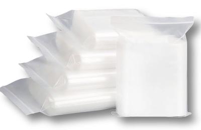VelvetLife Reißverschluss Reißverschluss Unterteilt Plastik Versiegelt Aufbewahrung Plastik Klar Reißverschluss Dicke Dicke Set von 100 Beutel, Beutel, Beutel, Beutel, Beutel, Beutel, Beutel, 0,12 mm,