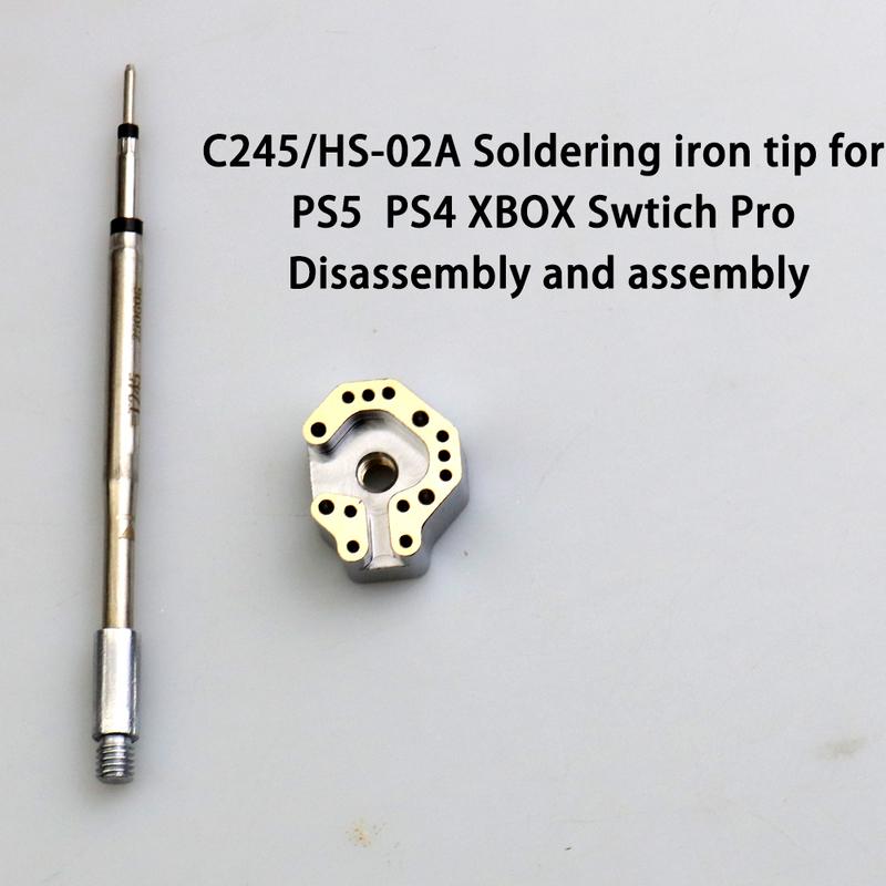 T12/C245/900M/936 Joystick soldering iron tip Heating mold for Xbox PS4 PS5 switch pro controller joystick Disassembly tools