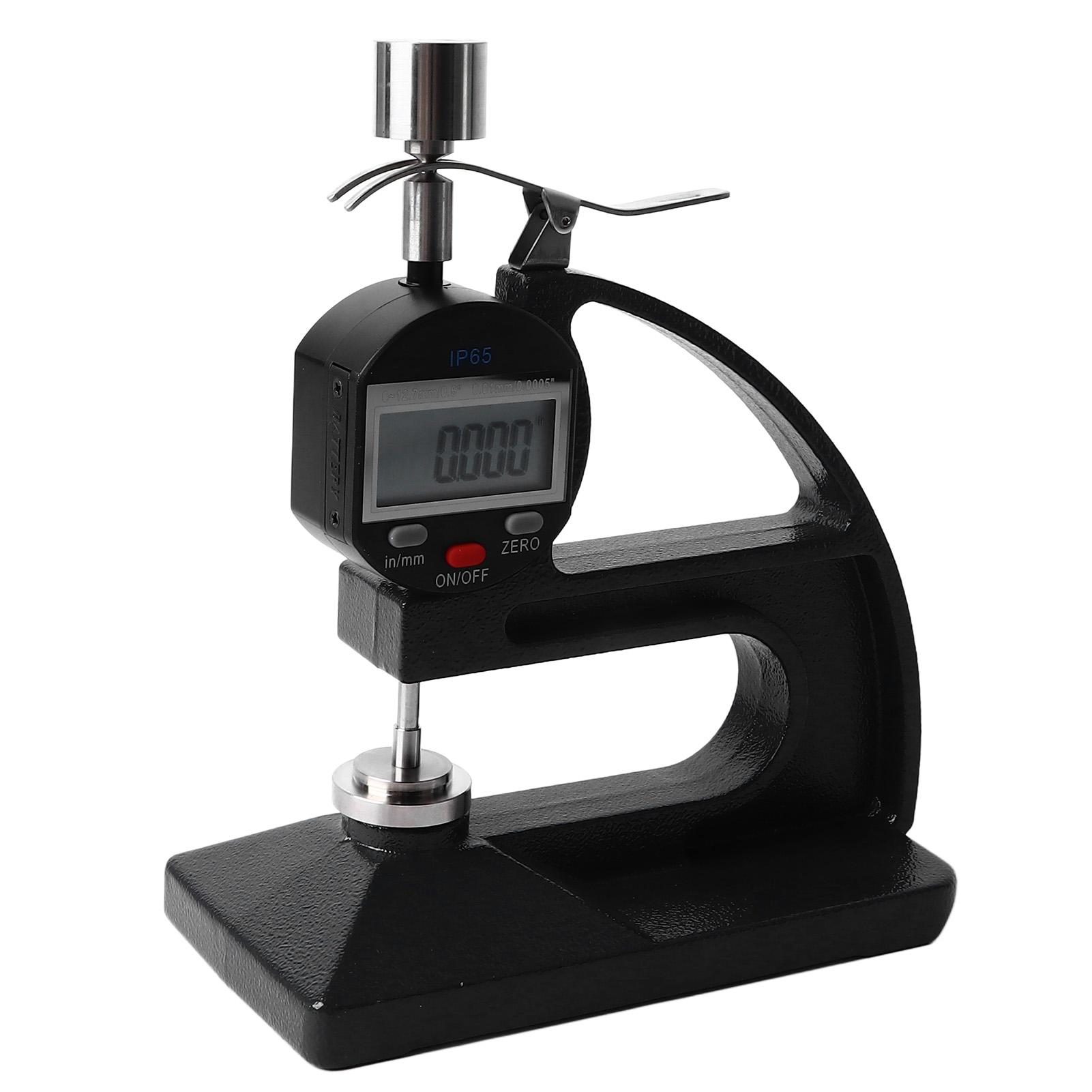 

Digital Dial Thickness Gauge Electronic Indicator Tool 0.0005in 0.01mm Resolution