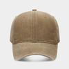 New Solid Color Soft Top Baseball Cap Men's Fashion Washed High Quality Cap Women's Outdoor Sunshade Sun Hat