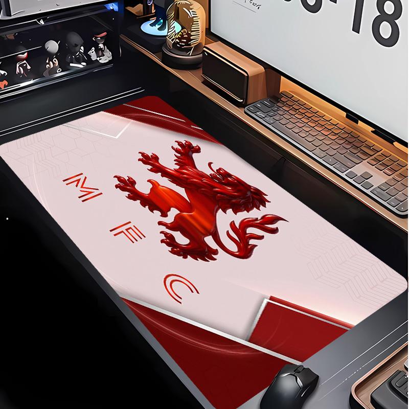 Middlesbrough Football Pattern Mouse Pad Non?Slip Rubber Base Gaming Mousepad For Desk Office Home
