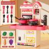 Colorful Simulation Kitchen Play Toys DIY Afternoon Tea Toy Set  Cookware Accessories