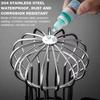 304 Stainless Steel Gutter Balloon Guard Filter Anti-blocking Easy Installation Downpipe Filter Anti-leaf Fall
