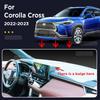 For Toyota Corolla Cross -2024 Car Dashboard Cover Mat Dash Board Sun Shade Pad Anti-UV Artificial Leather Accessories