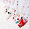 Decals Fashion Interesting Manicure DIY Nail Decoration Poker Nail Art Sticker Playing Cards Design
