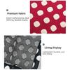 High Quality Polka Dot Clutch Bag Portable Large Capacity Cosmetic Bag Colorblock Handbag Women