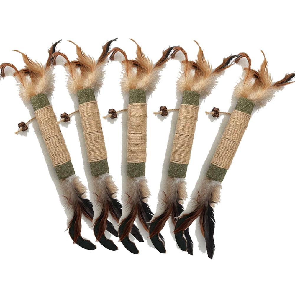 Teeth grinding stick cat insect gall fruit toy catnip adult cat kitten teeth grinding breath clearing teasing cat stick cat toy