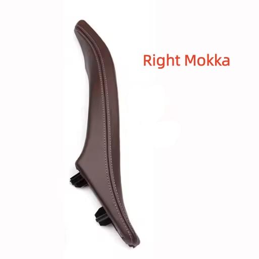 AAAQT1 LHD RHD Upgraded Interior Passenger Door Leather Pull Handle Assembly Trim For BMW 5 Series F10 F11 520i 523i 525i 528i 535i