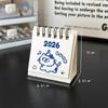 2026 Cute Mini Calendar Office Desktop Decoration Small Ornament Calendar Calendar Plan Book