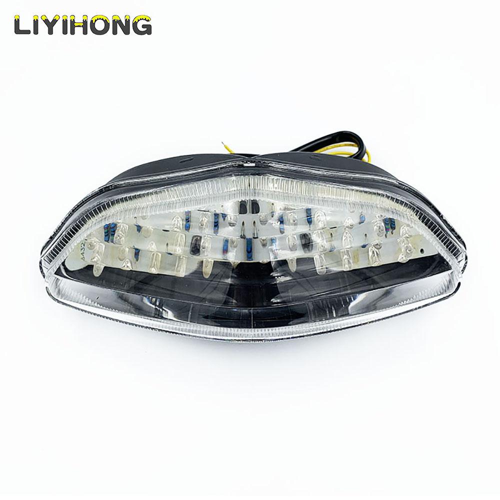 For Suzuki V-Strom DL 1000 650 LED Tail Light Motorcycle Integrated Rear Brake Stop Lamp Turn Signal Taillight Assembly 2003-08