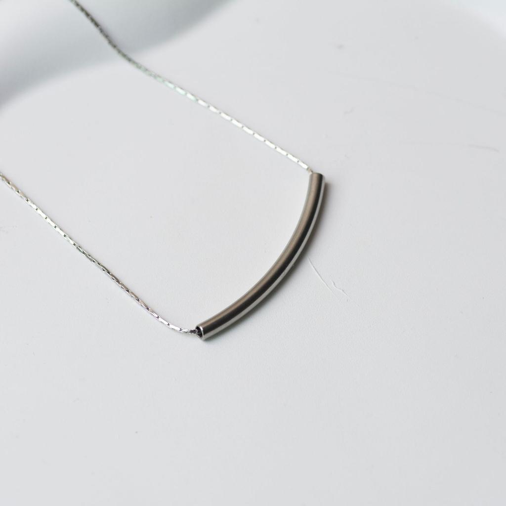 Simple Titanium Steel Necklace Women'S Light Luxury High-End Love Pendant Neck Chain Autumn And Winter Sweater Chain Minimalist Style