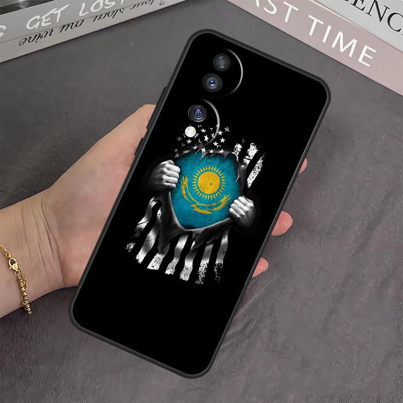 

Kazakhstan Flag Cover For Honor Magic 6 Pro 5 Lite 10 50 70 90 Honor X8b X9b X7 X8 X9 X6a X7a X8a X9a Case Honor 10 Lite