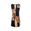 Boho Color Block Print Halter Dress – Summer Dress for Festival, Vacation & Street Style