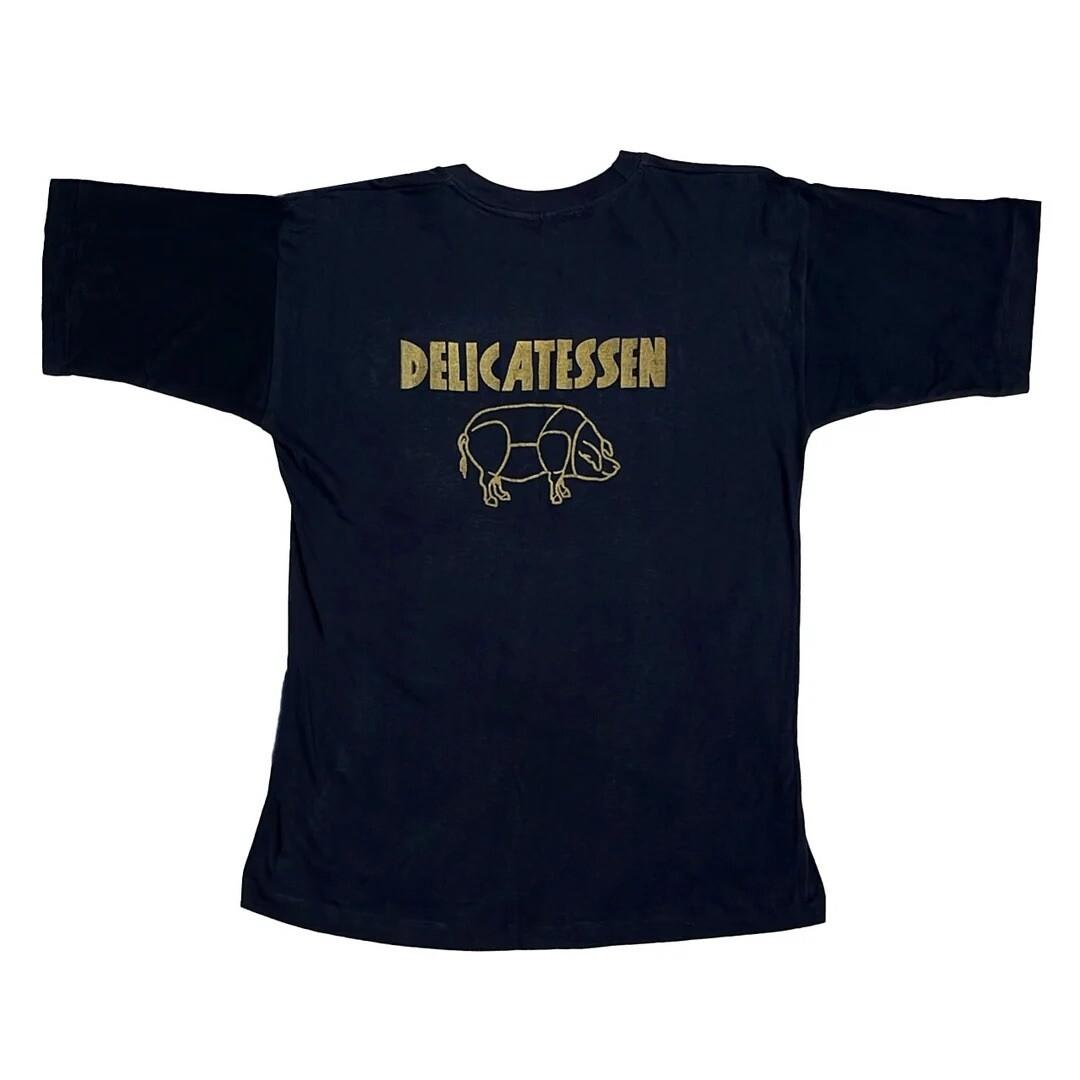 Delicatessen 1991 90s Vintage Movie Promo Jeunet Caro Rare Cast Crew Unisex T-Shirt XXXXL
