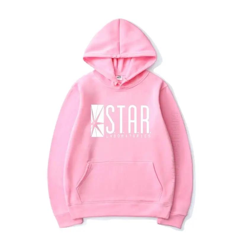 2025 hoodie solid color Star Labs warm pullover fashionable hip-hop street wear men's and women's autumn and winter hoodies