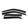 For Ford Crown Victoria 1998-2011 Auto Black Tinted Car Side Window Visor Guard Vent Awnings Shelters Rain Guard Door Ventvisor