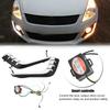 1Pair Car Daytime Running Light Turn Signal 2 Color DRL LED Fog Lamp for Suzuki Swift 14 16