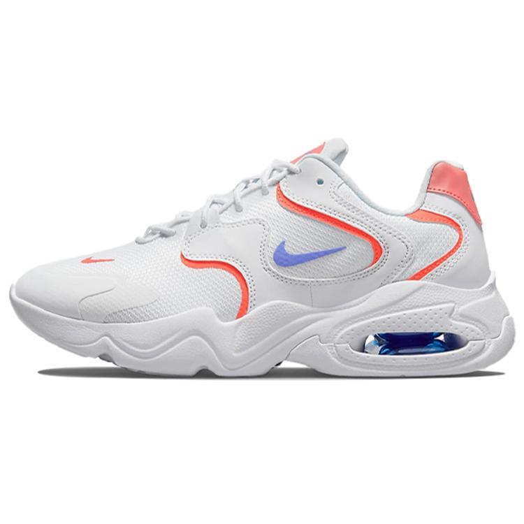 Nike Womens Air Max 2X 'White Magic Ember' (women's sizes) White / Magic Ember / Pink Salt / Sapphire Running Shoes CK2947 106
