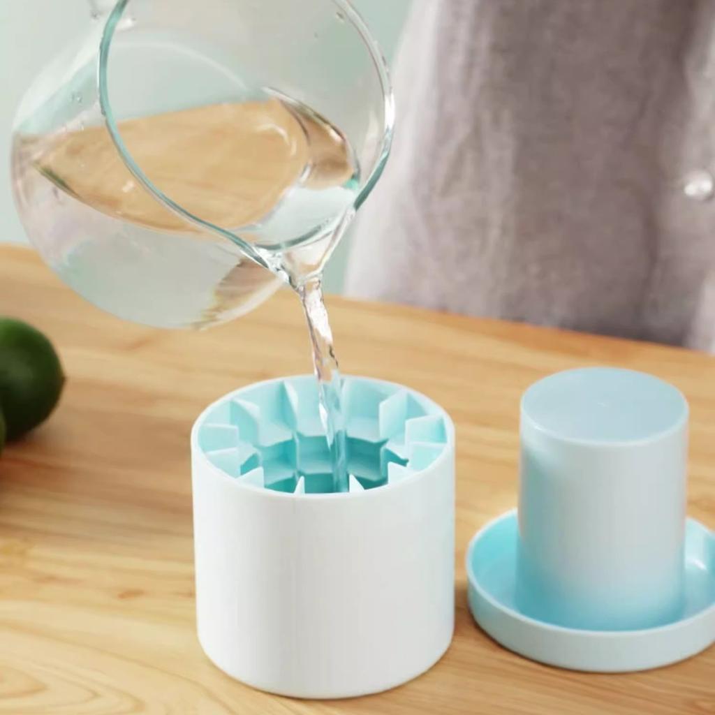 Cylindrical Ice Mold, Squishy Ice Tray, Ice-making Cup, Squishy Cup, Silicone Ice Tray Mold, Silicone Ice Cube Mold, Ice Bucket