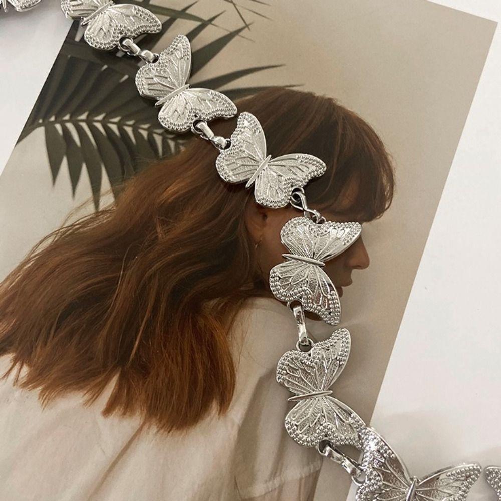 Y2K Waist Accessories Metal Waist Chain Accessories Butterfly Waist Chain  Summer
