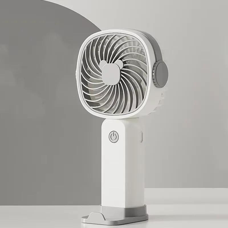 

Summer Mini USB Handheld Fans Portable Multifunctional Desktop Electric Fans With Holder For Office Outdoor Sport Shopping