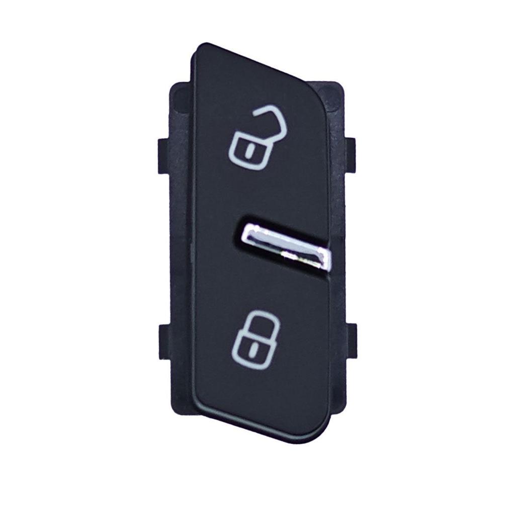 7P6962126A Central Locking Switch Knob for 2011-2018 Volkswagen Touareg.