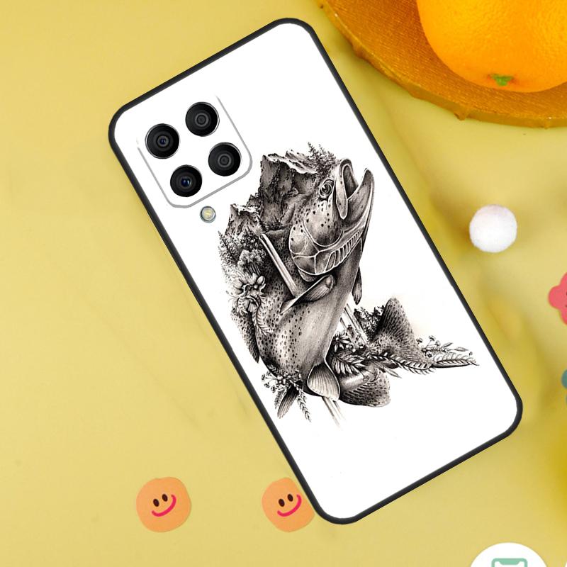 

Винтажная рыбалка на форель для Samsung Galaxy M52 M32 M12 M55 M15 M13 M23 M33 M53 M34 M54 M31s M30s M20 M21 M51 Чехол Samsung M21