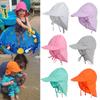 1PC Breathable Mesh Quick-drying Cap Baby Children's Sunscreen Visor Hat Travel Beach Headwear Outdoors Summer