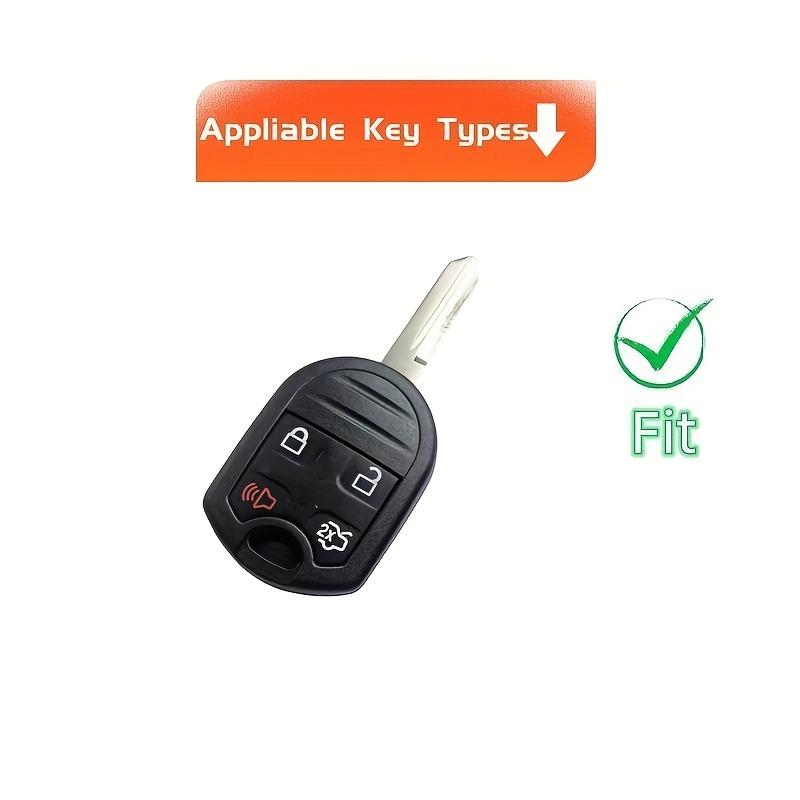 Car Key Case Cover Keychain for Ford Fusion 2018, Mustang, Explorer V 5, Ranger, Windstar, Expedition, Edge, F-150, F-450, F-550