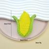 Handmade Crochet Corn Keychain Pendant - Cute Gift Accessory