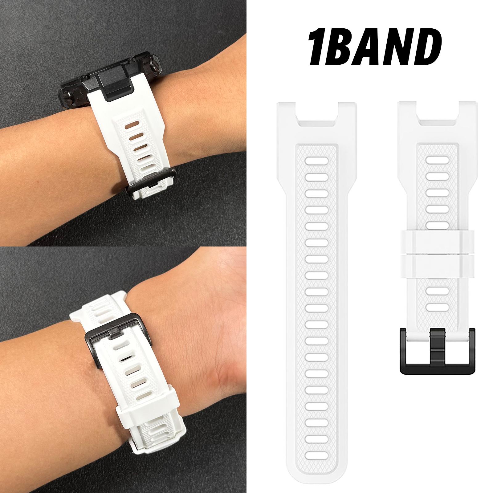 

Dino-Beige Expandable Buckle Strap with Tool for Amazfit T-Rex Smartwatch FOR HUAMIT REX TYRANNOSAURUSREX Silicone Watch Band T-rex белый