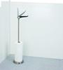 Umbra Toilet Paper Holder, Stand, Storage, Toilet Storage, TUCAN, 2023320410, 17cm Diameter X 74cm High X 23cm Wide, Nickel
