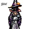 Tabletop Halloween Accent Witch Figurine  Resin Black Cat Statue with Pumpkin  Retro Party Supplies Sculpture  Gothic Ornament for Display And