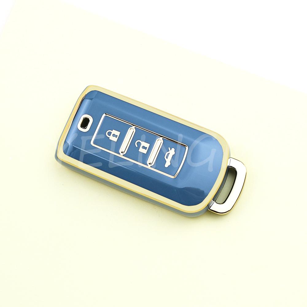 For Mitsubishi Outlander Lancer Eclipse Mirage Keyless Entry Tpu Car Key Case Cover Shell Fob Smart Key Case Waterproof
